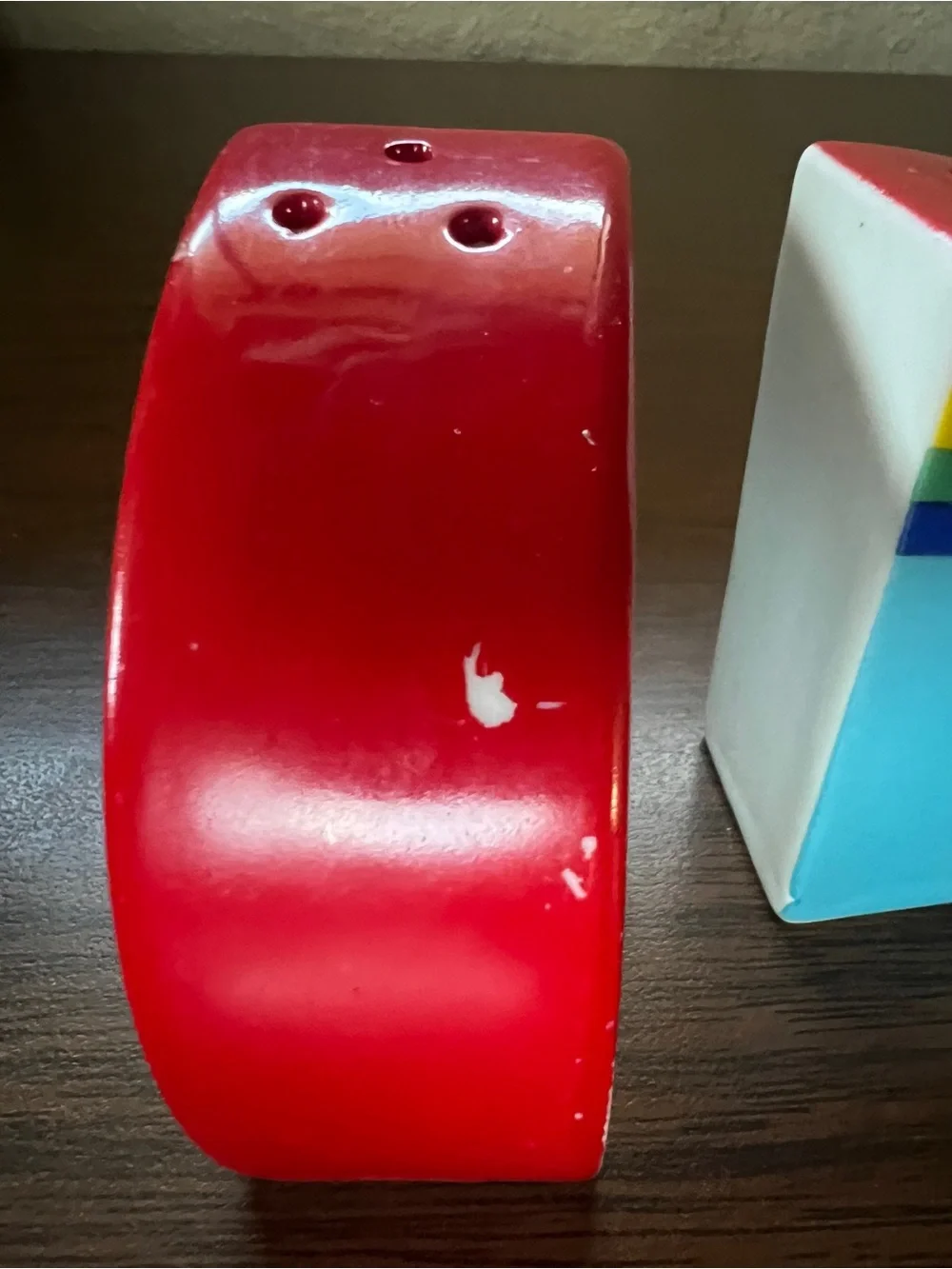 Vintage Vandor Imports Rainbow Salt and Pepper Shakers -Made in Japan